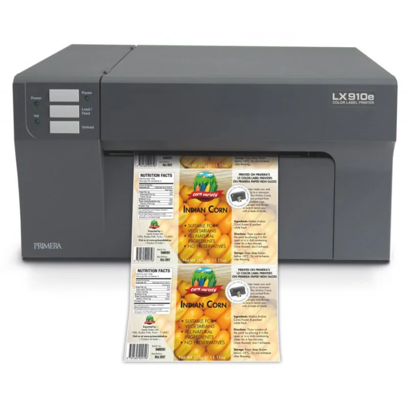 Primera Stampante Ink Jet di etichette, LX3000e. USB 2.0, Ethernet.  Larghezza max. di stampa 210 mm, Larghezza carta: 213 mm. V