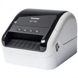 Brother QL820NWB Stampante per Etichette con Rete Cablata, Wi-Fi,  Bluetooth, Compatibilità Airprint e MFi, Stampa a Due Colori Rosso e Nero :  : Cancelleria e prodotti per ufficio