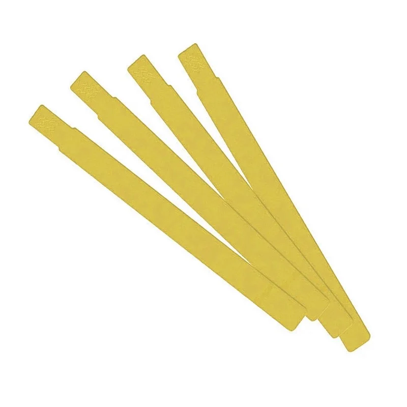 Z-Band Splash, 350 Braccialetti gialli, Confezione da 6 pezzi