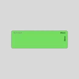 Seiko SLP-1GLB - 28 x 89mm, carta termica verde, 130 etichette per rotolo