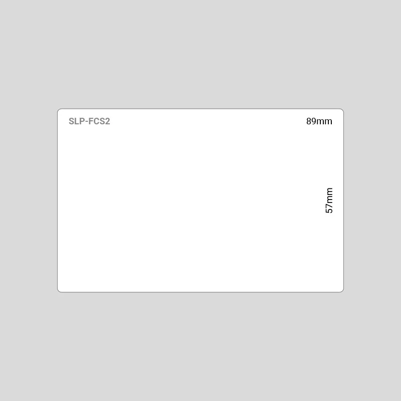 Seiko SLP-FCS2 - 57 x 89mm, carta termica, 600 cards