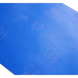 Tappeto Decontaminante Antibatterico Biomaster 90x115 con strati a strappo blu