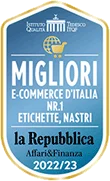 Migliori E-commerce d'Italia Etichette
