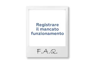 FAQ: Come registrare il mancato funzionamento del registratore di cassa.