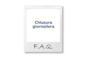 FAQ: Chiusura giornaliera del registratore di cassa